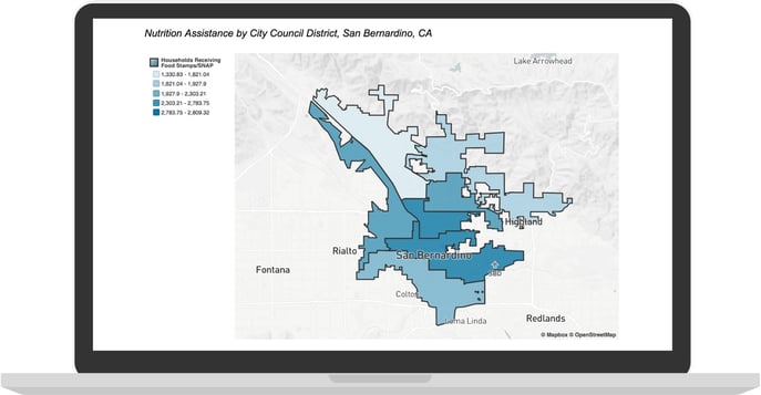 mySidewalk_Community Health Data?_Nutrition By City District